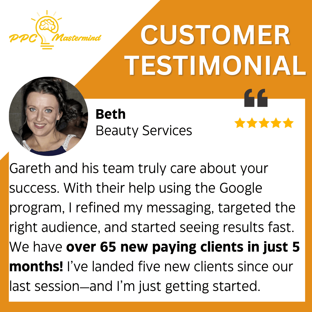 gareth foxon ppc masterminds google coaching program